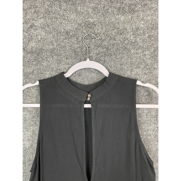 The Impeccable Pig Halter Neck Blank Tank - Women | Color: Black | Size: M - Picture 5 of 11